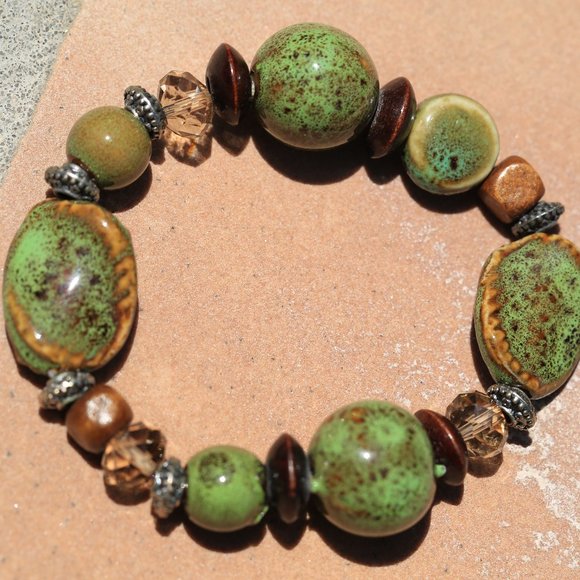 Earth Tone Colors Bracelet - Picture 3 of 8